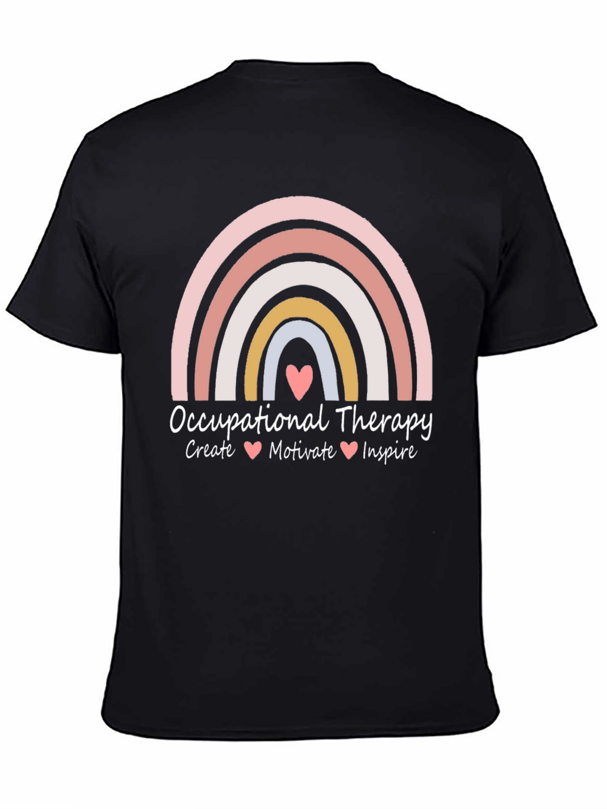 Occupational Therapy Rainbow Graphic Tee