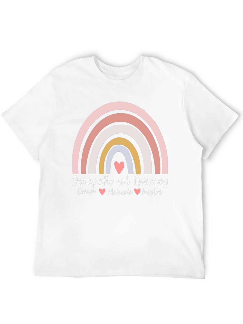 Occupational Therapy Rainbow Graphic Tee