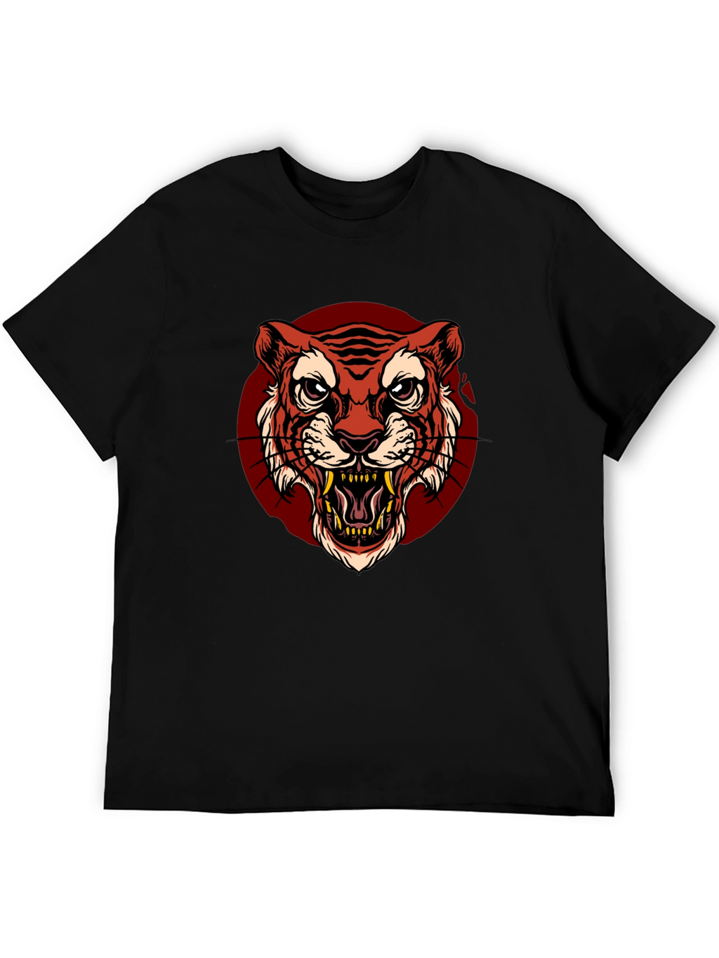 Black Tiger Graphic Tee