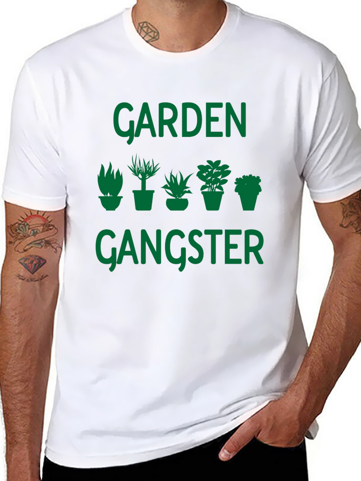 Garden Gangster Graphic T-Shirt - Unisex