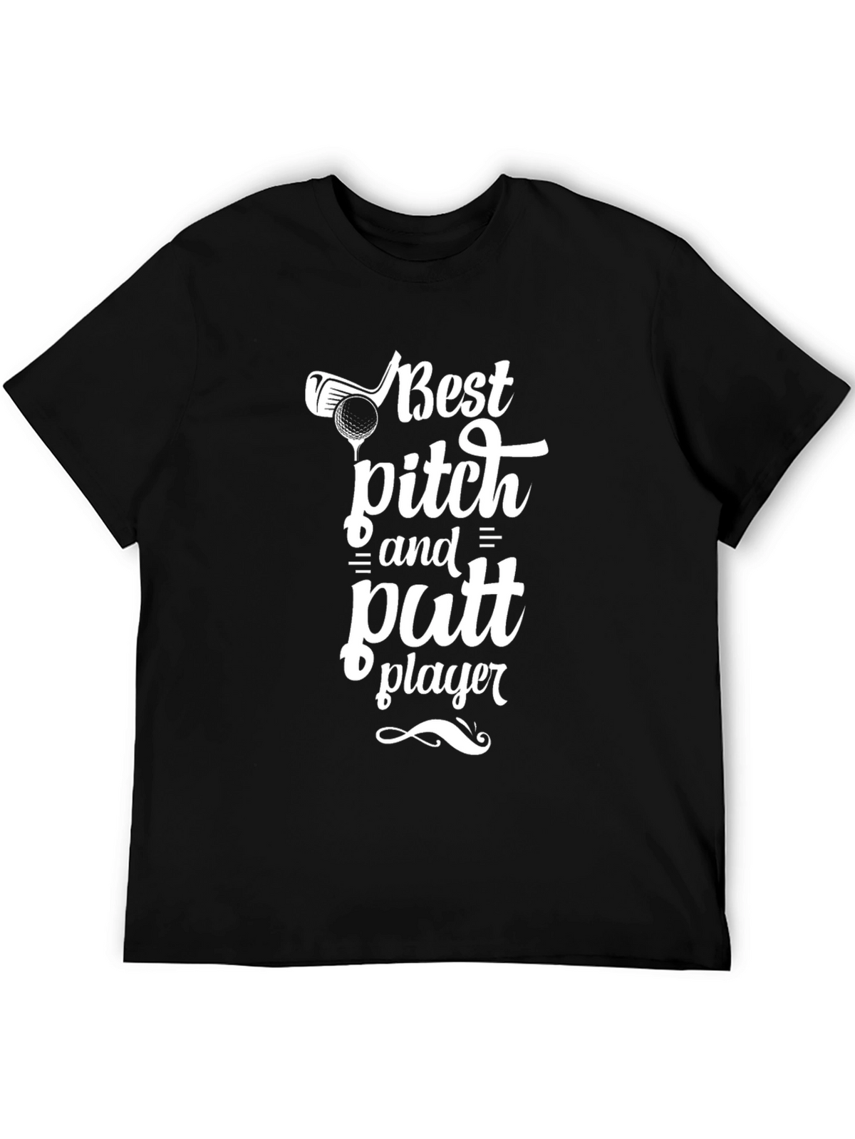 Best Pitch and Putt Player Black T-Shirt