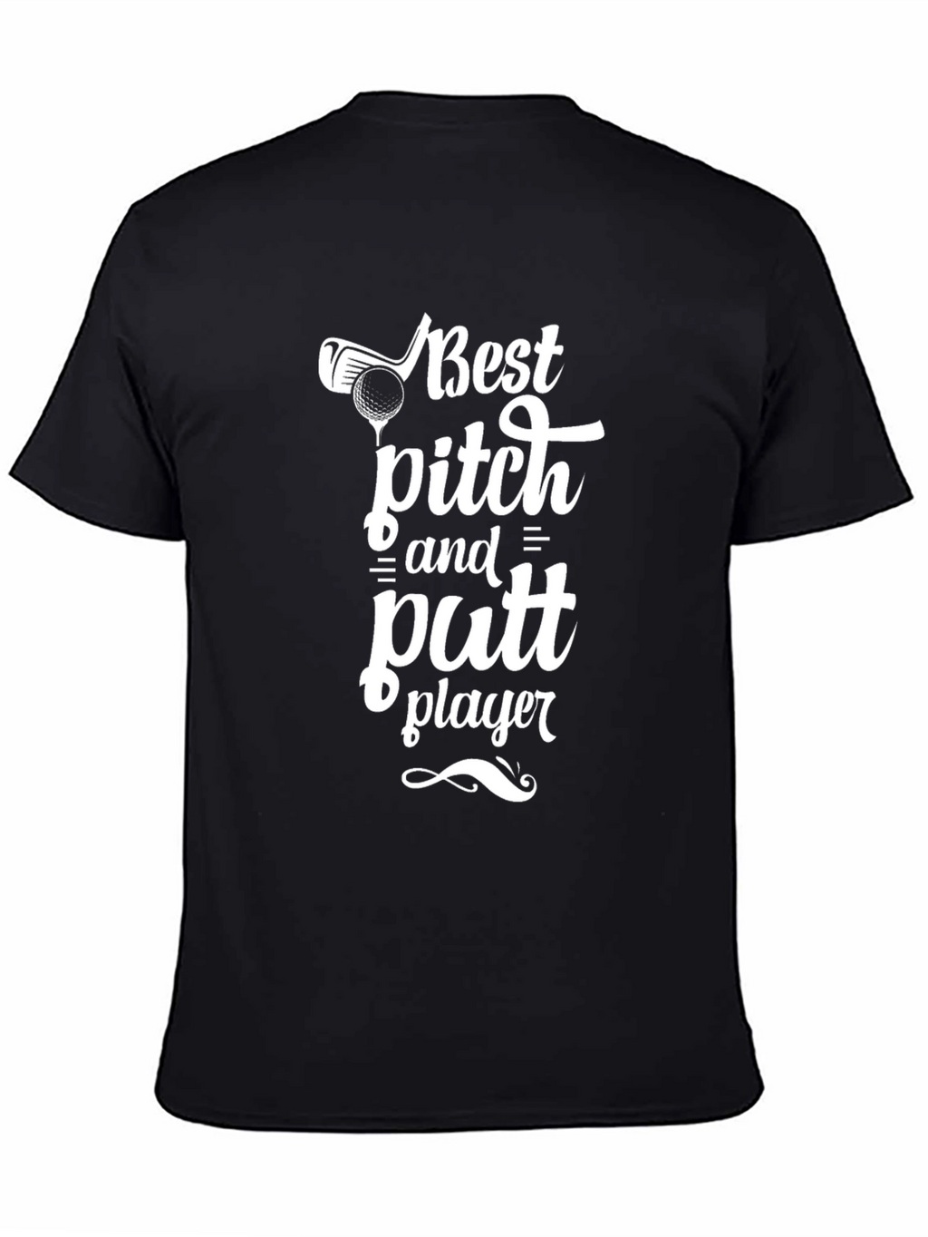 Best Pitch and Putt Player Black T-Shirt