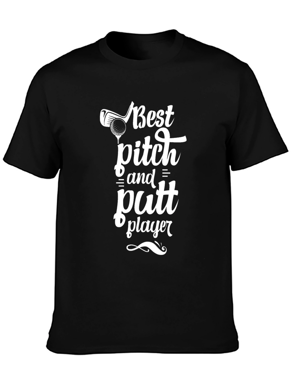 Best Pitch and Putt Player Black T-Shirt