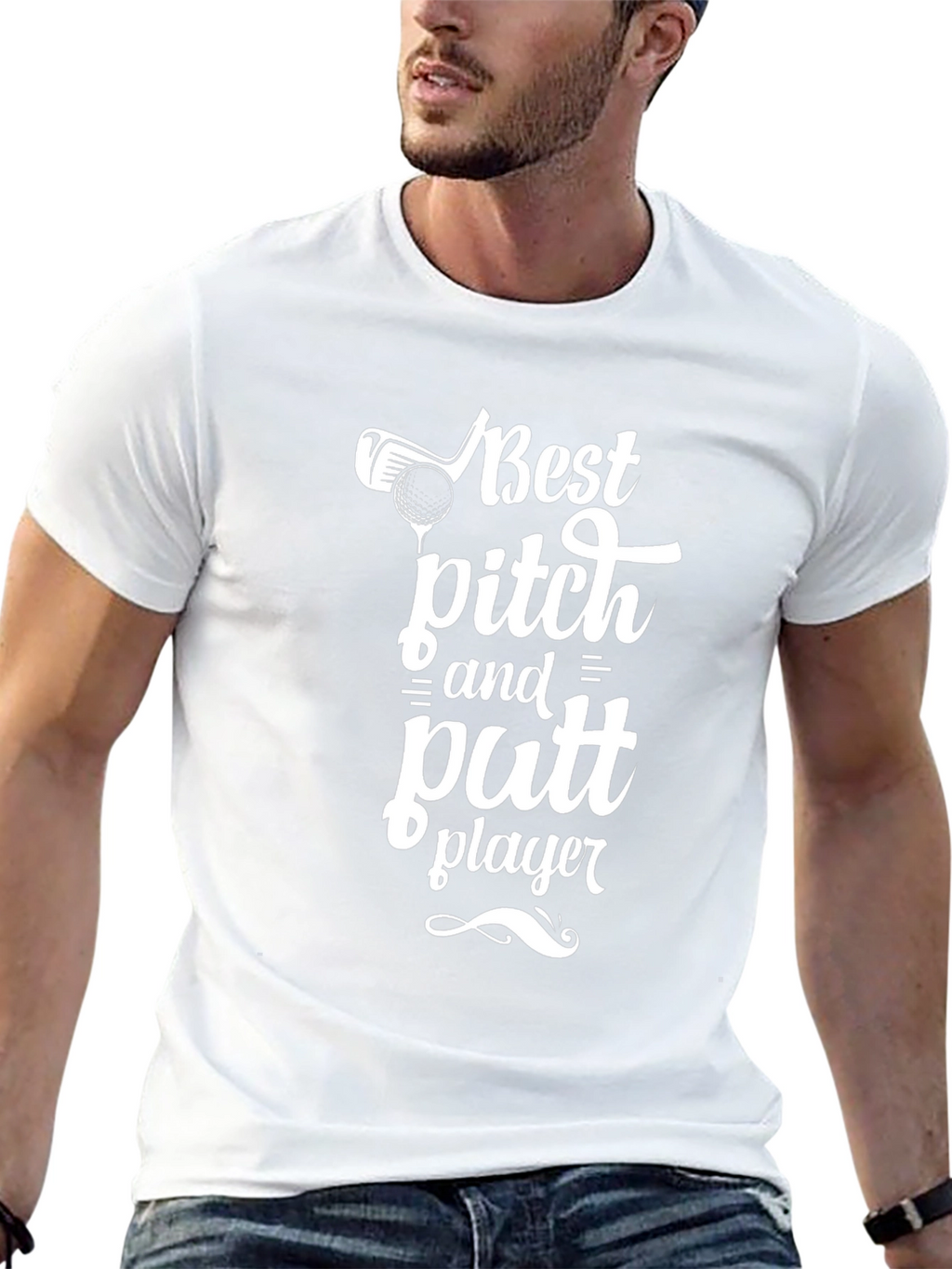 Best Pitch and Putt Player Black T-Shirt