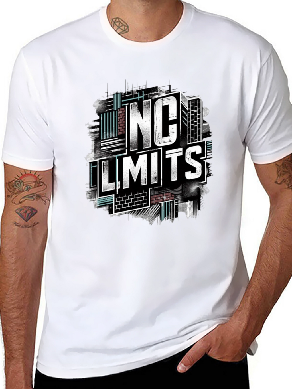 No Limits Graphic Tee - Urban Design