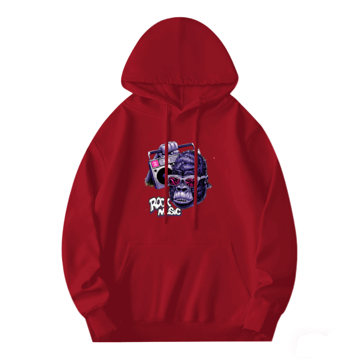 Fierce Gorilla Pullover - "ROCK MUSIC"