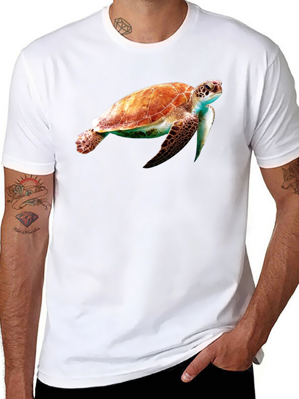 Sea Turtle Graphic T-Shirt - Ocean Lover Tee