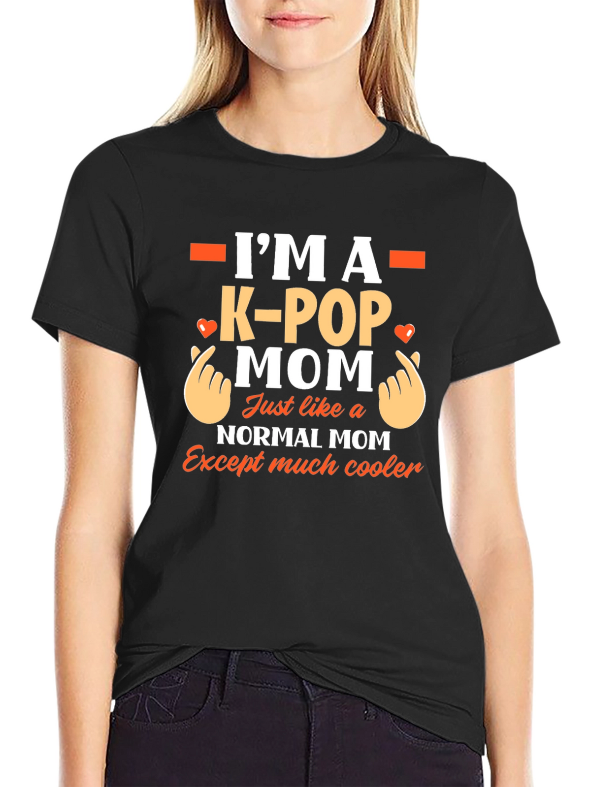 Im A K-Pop Mom Graphic T-Shirt