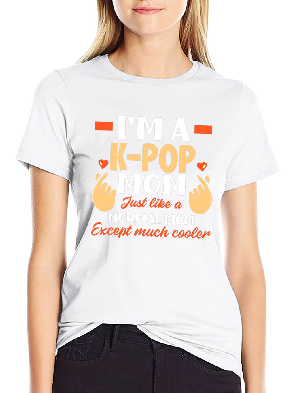 Im A K-Pop Mom Graphic T-Shirt
