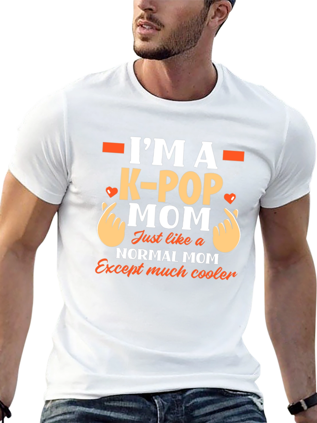 Im A K-Pop Mom Graphic T-Shirt