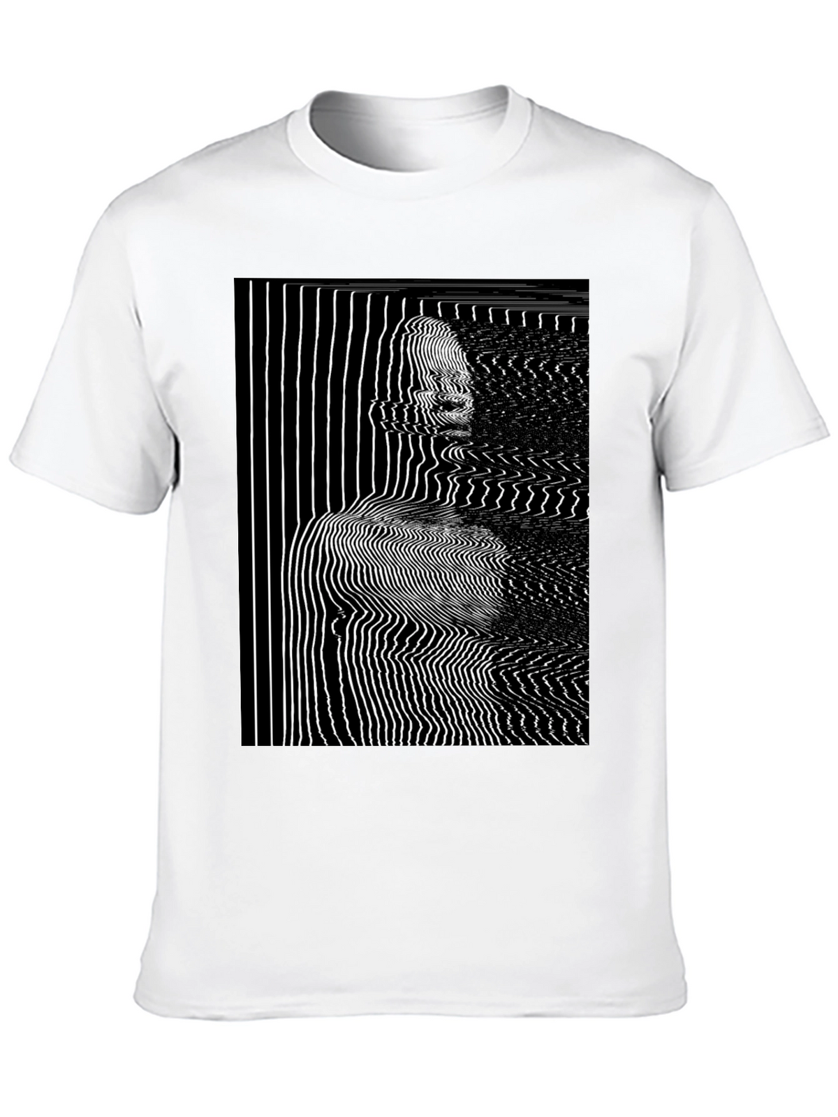 Abstract Graphic Tee - Modern Art T-Shirt