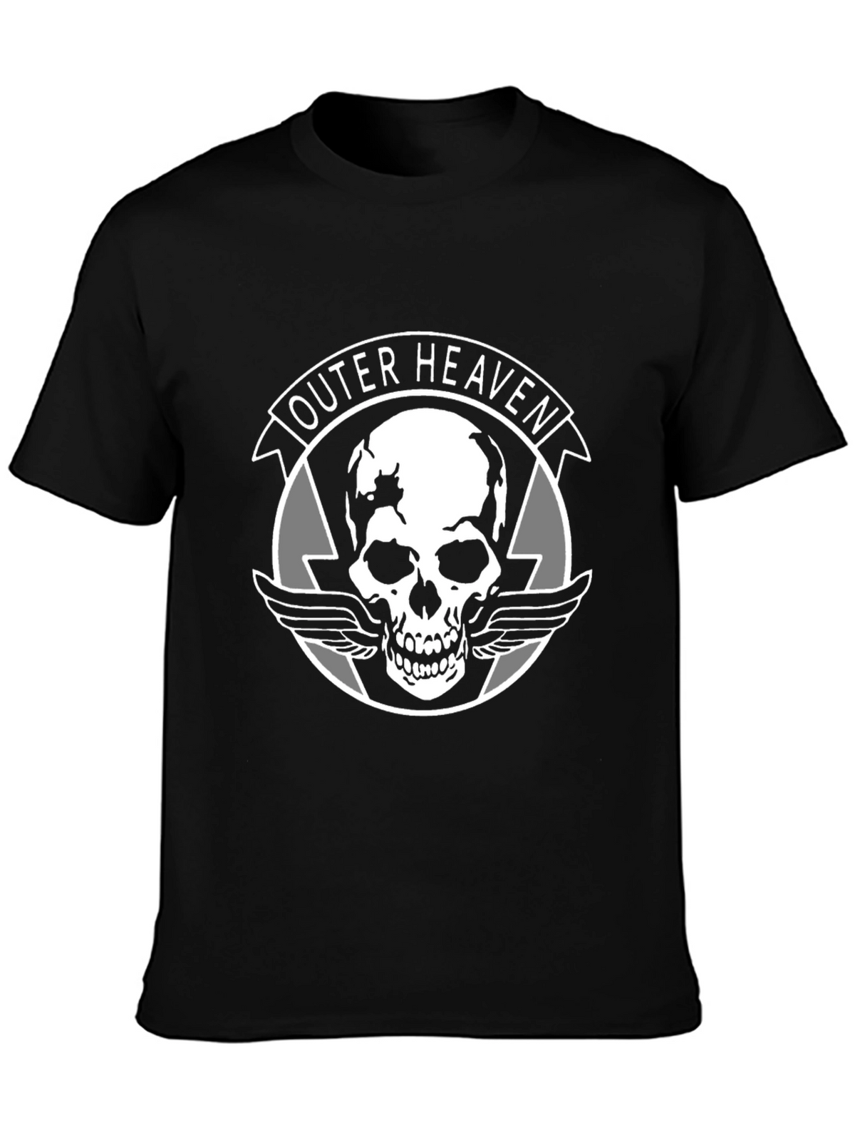 Outer Heaven Graphic T-Shirt: Classic Gamer Style