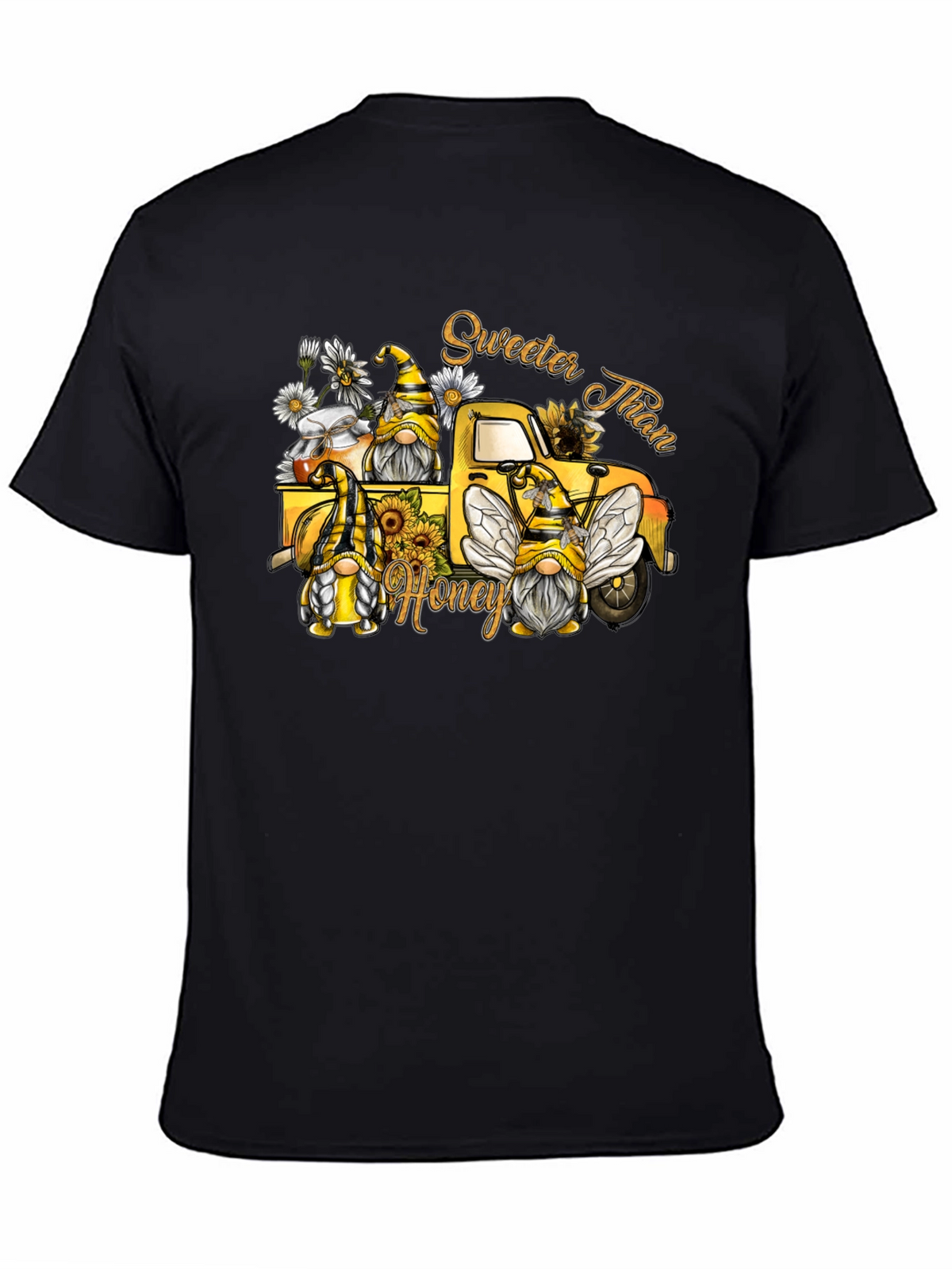 Sweeter Than Honey Bee Gnome Truck T-Shirt