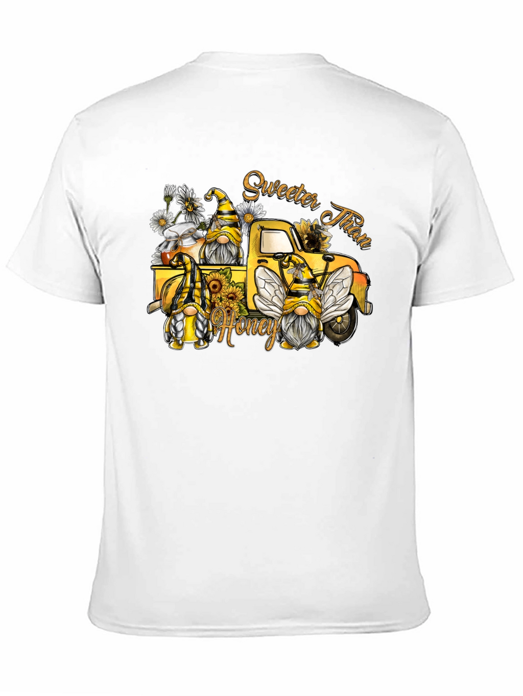 Sweeter Than Honey Bee Gnome Truck T-Shirt