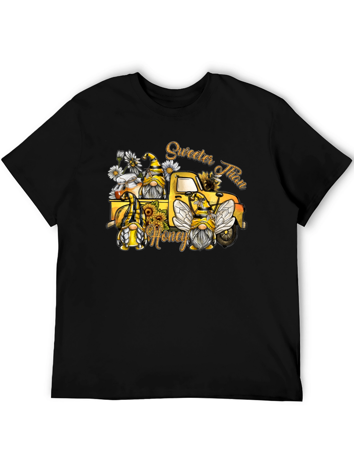 Sweeter Than Honey Bee Gnome Truck T-Shirt