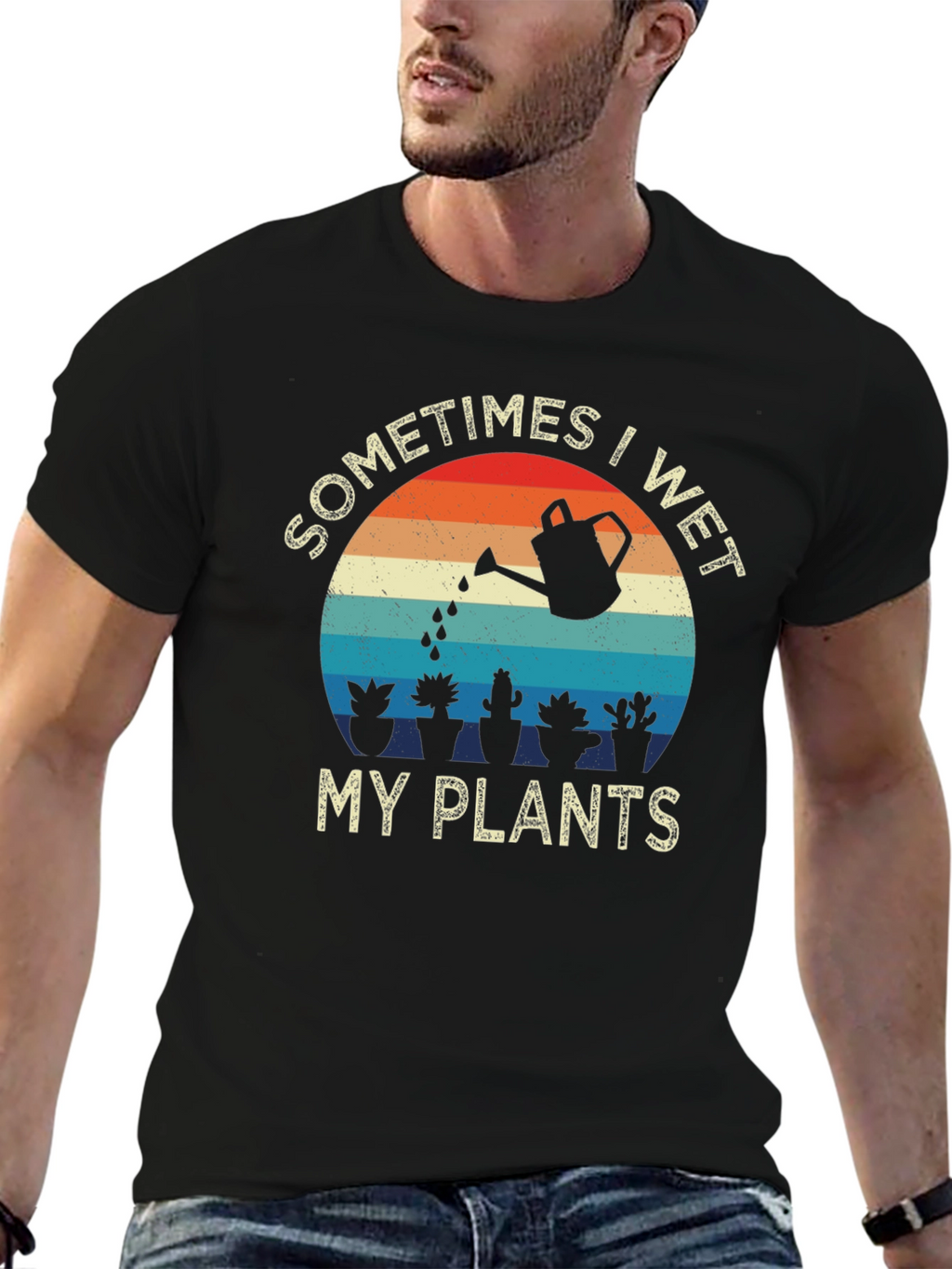 Sometimes I Wet My Plants Graphic Tee