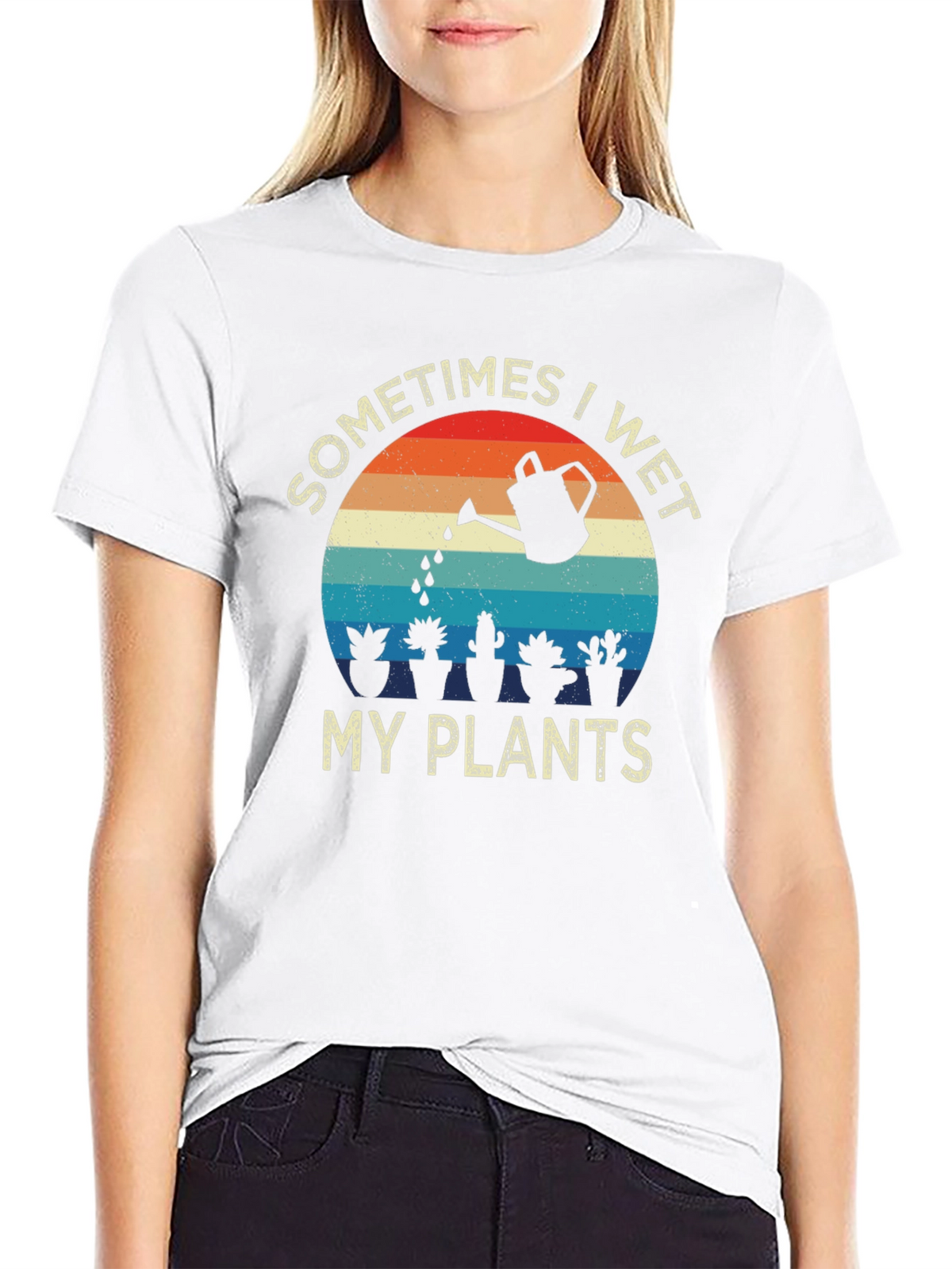 Sometimes I Wet My Plants Graphic Tee