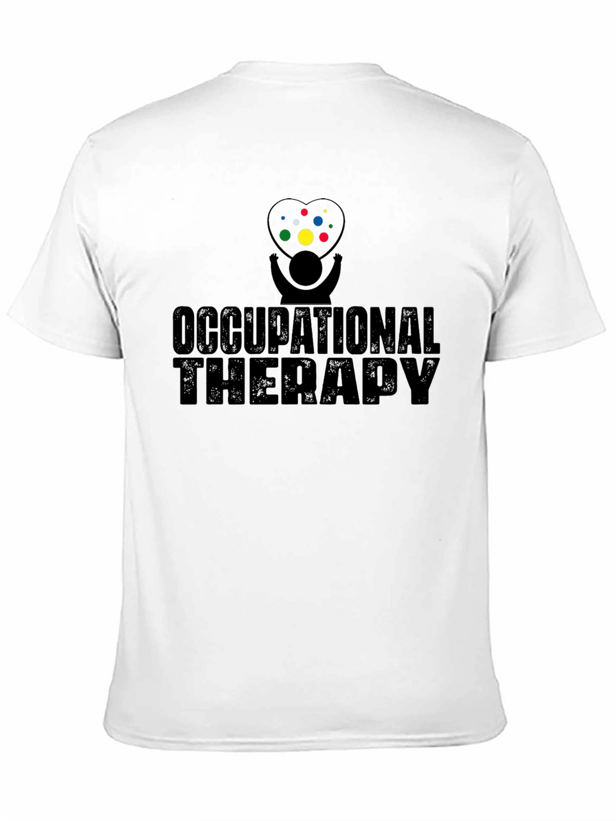 Occupational Therapy Heart Graphic Tee - Black