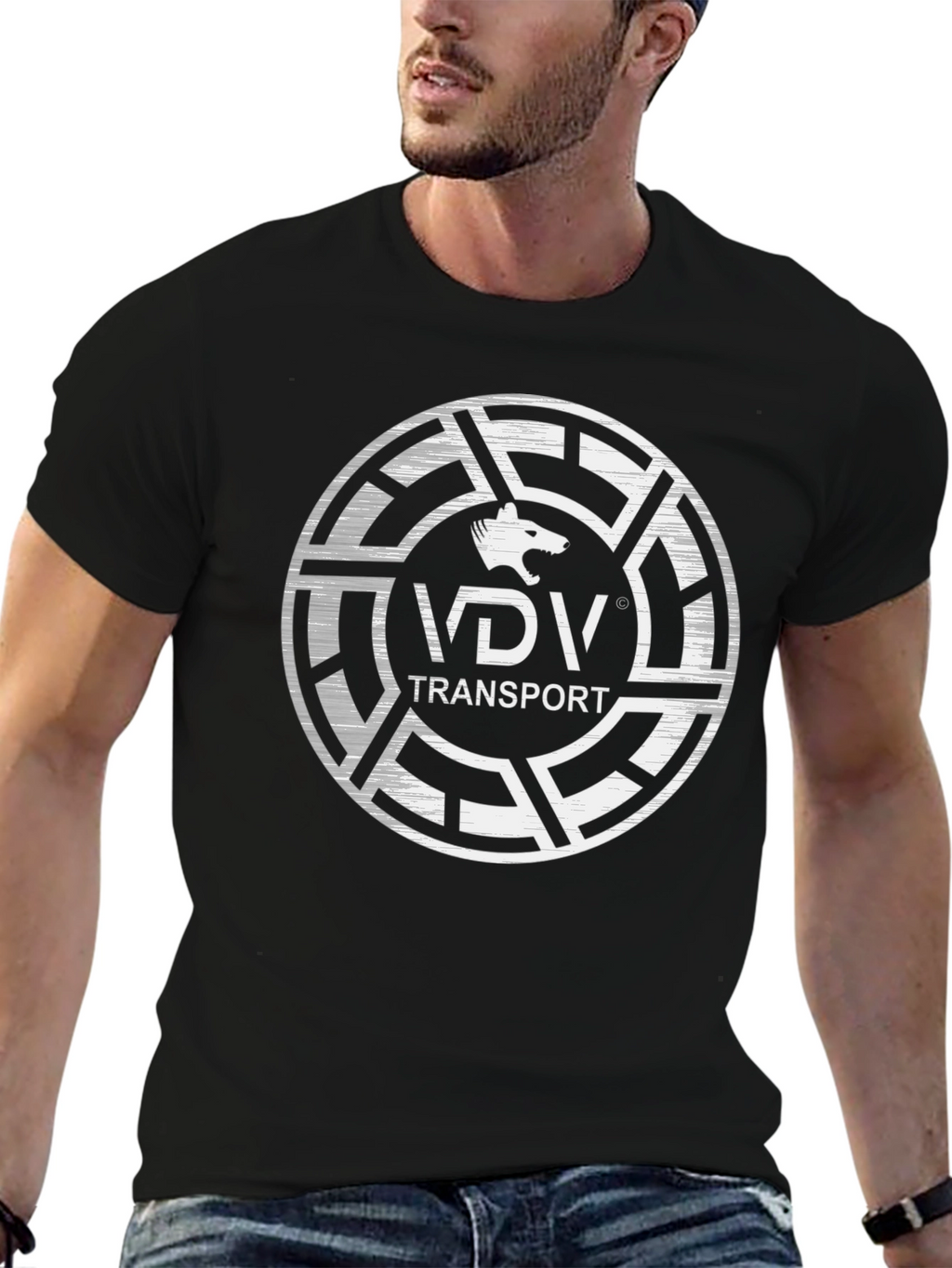 VDV Transport Graphic Black T-Shirt