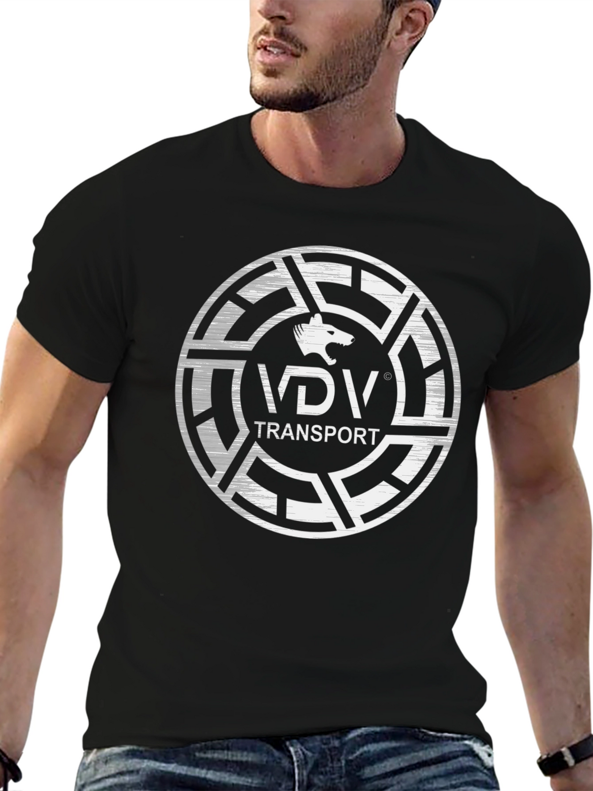 VDV Transport Graphic Black T-Shirt