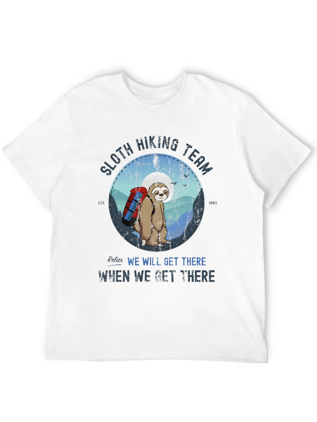 Sloth Hiking Team T-Shirt