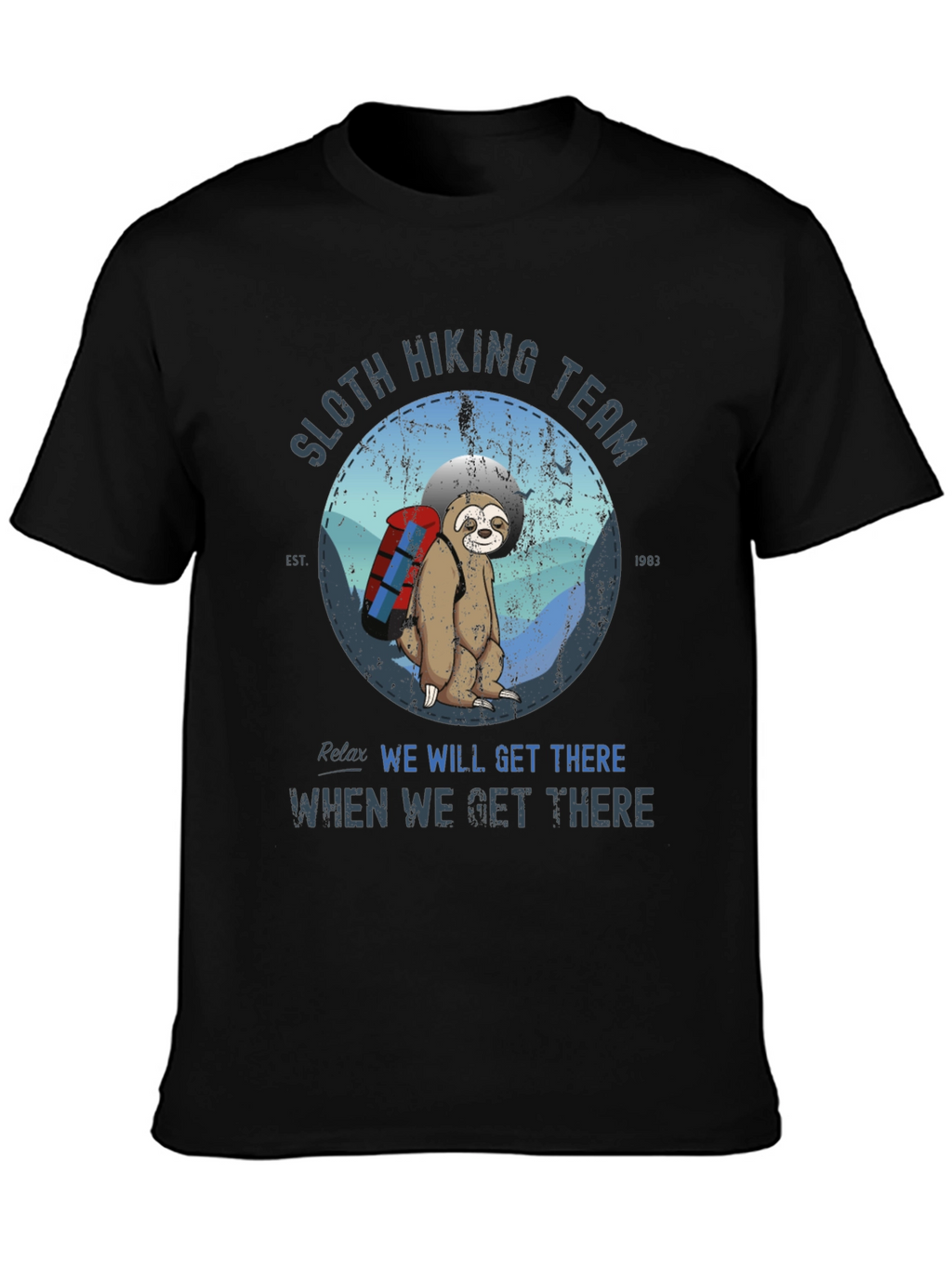 Sloth Hiking Team T-Shirt