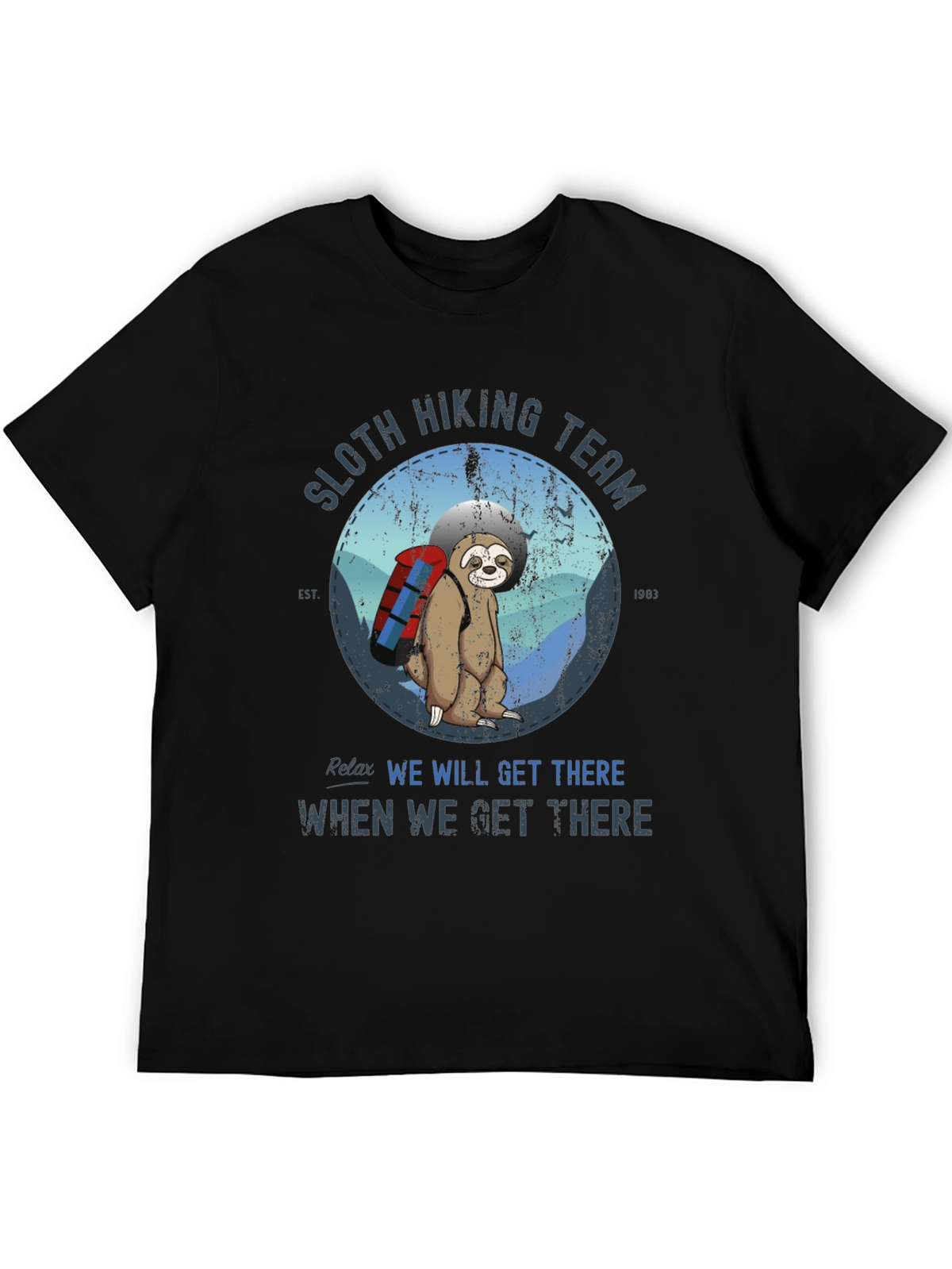 Sloth Hiking Team T-Shirt