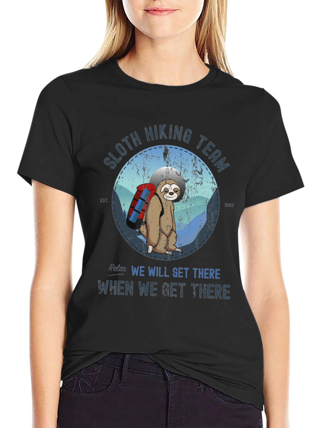 Sloth Hiking Team T-Shirt