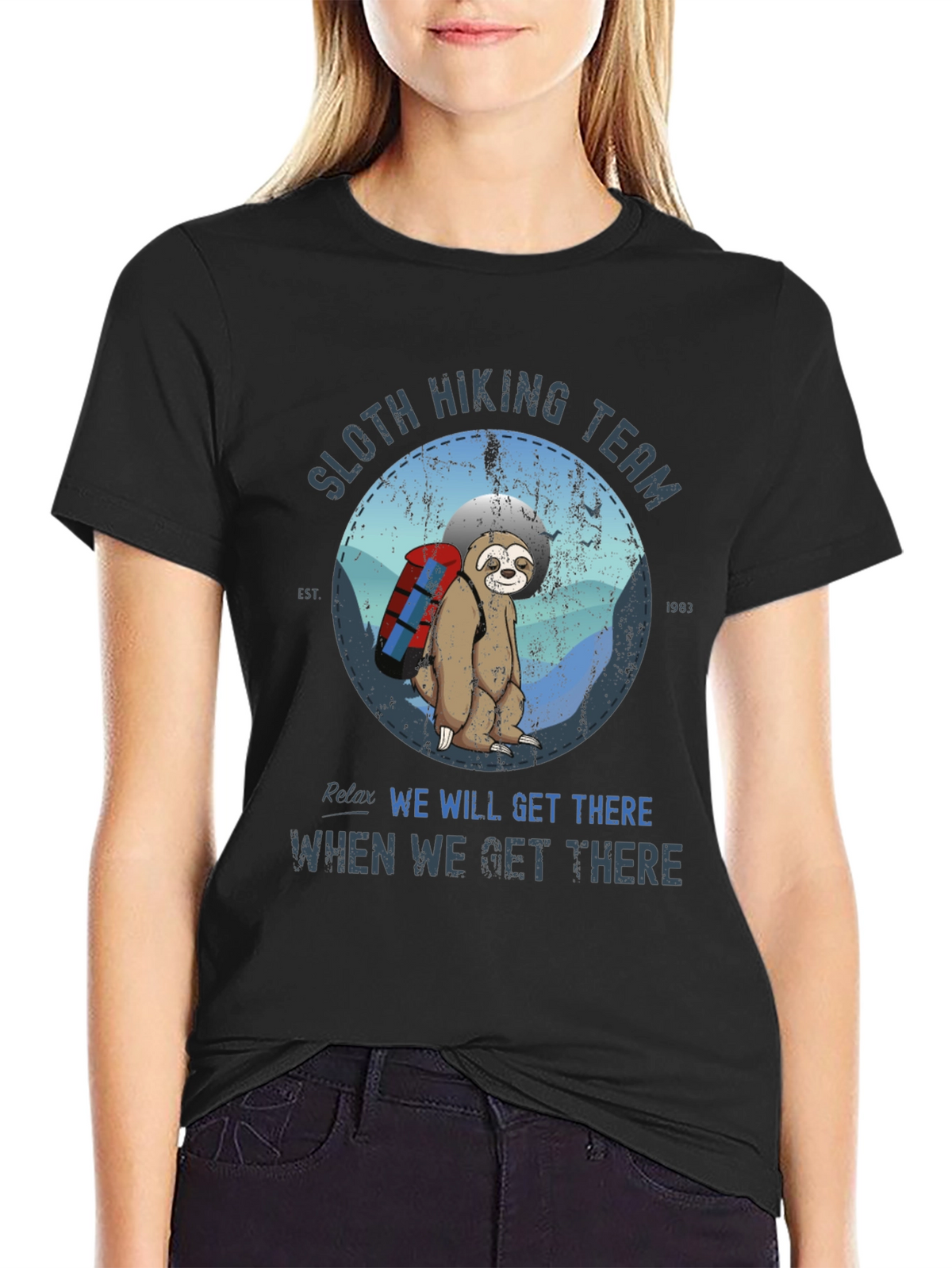 Sloth Hiking Team T-Shirt