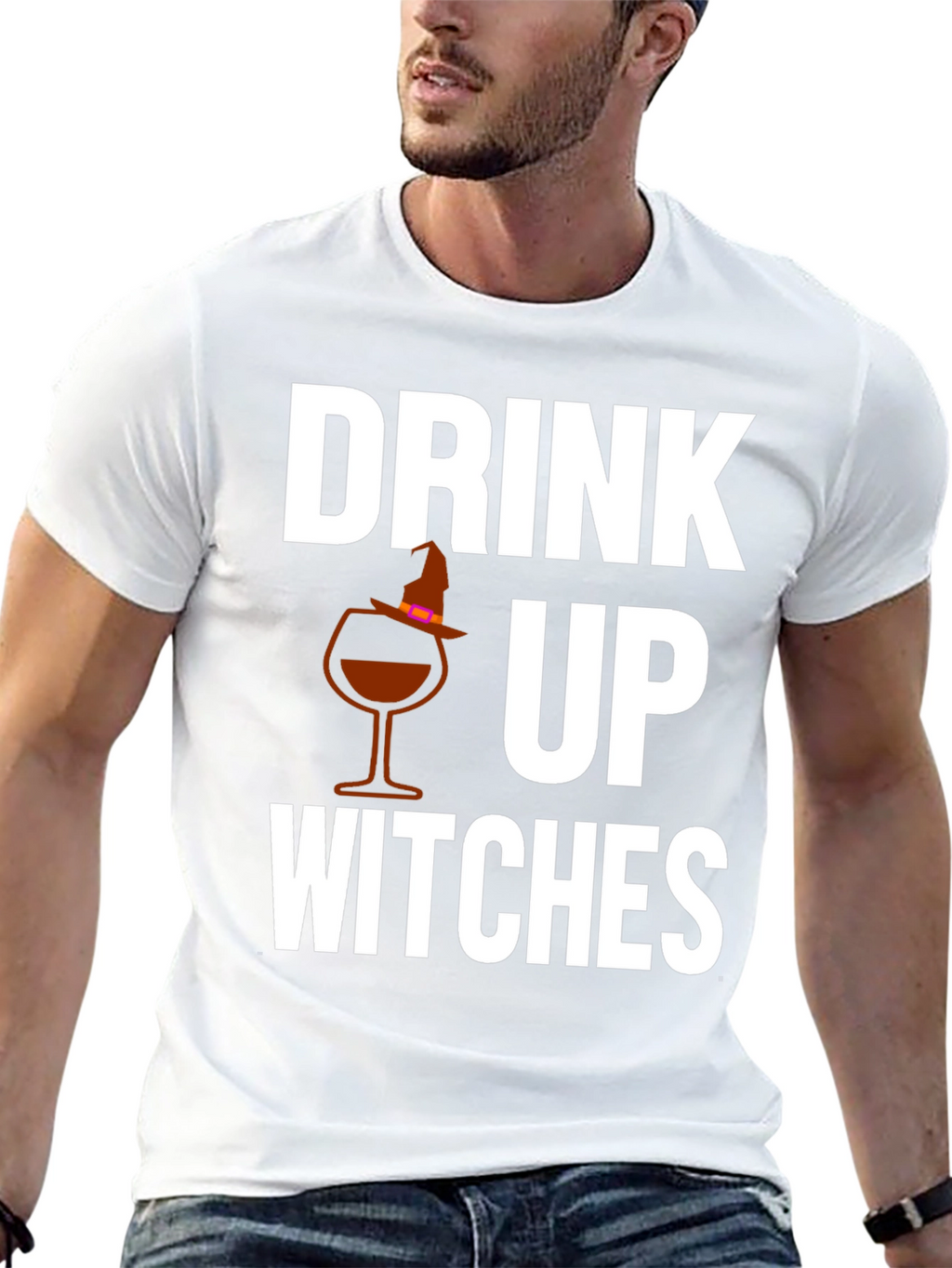 Drink Up Witches Graphic T-Shirt