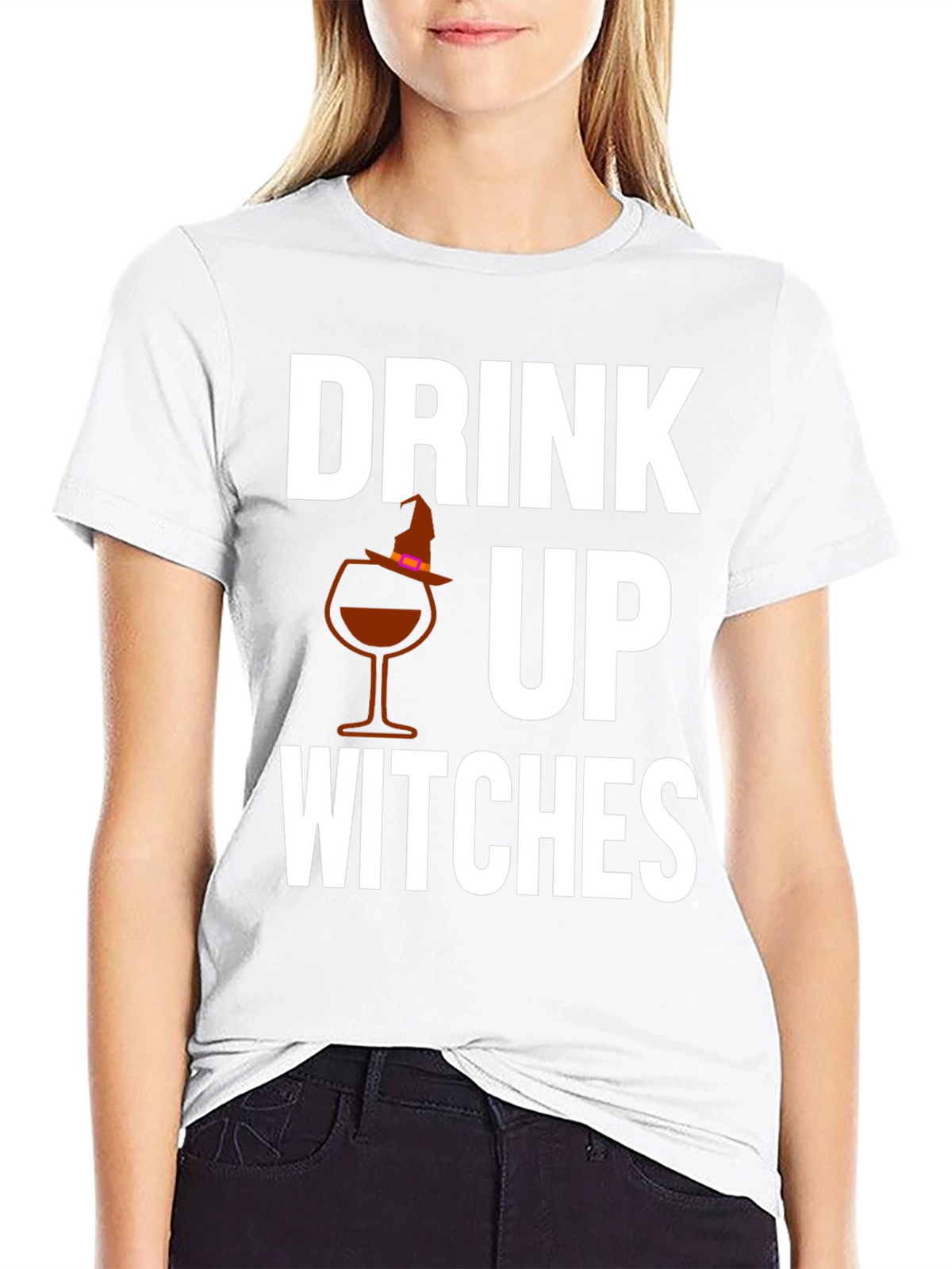 Drink Up Witches Graphic T-Shirt