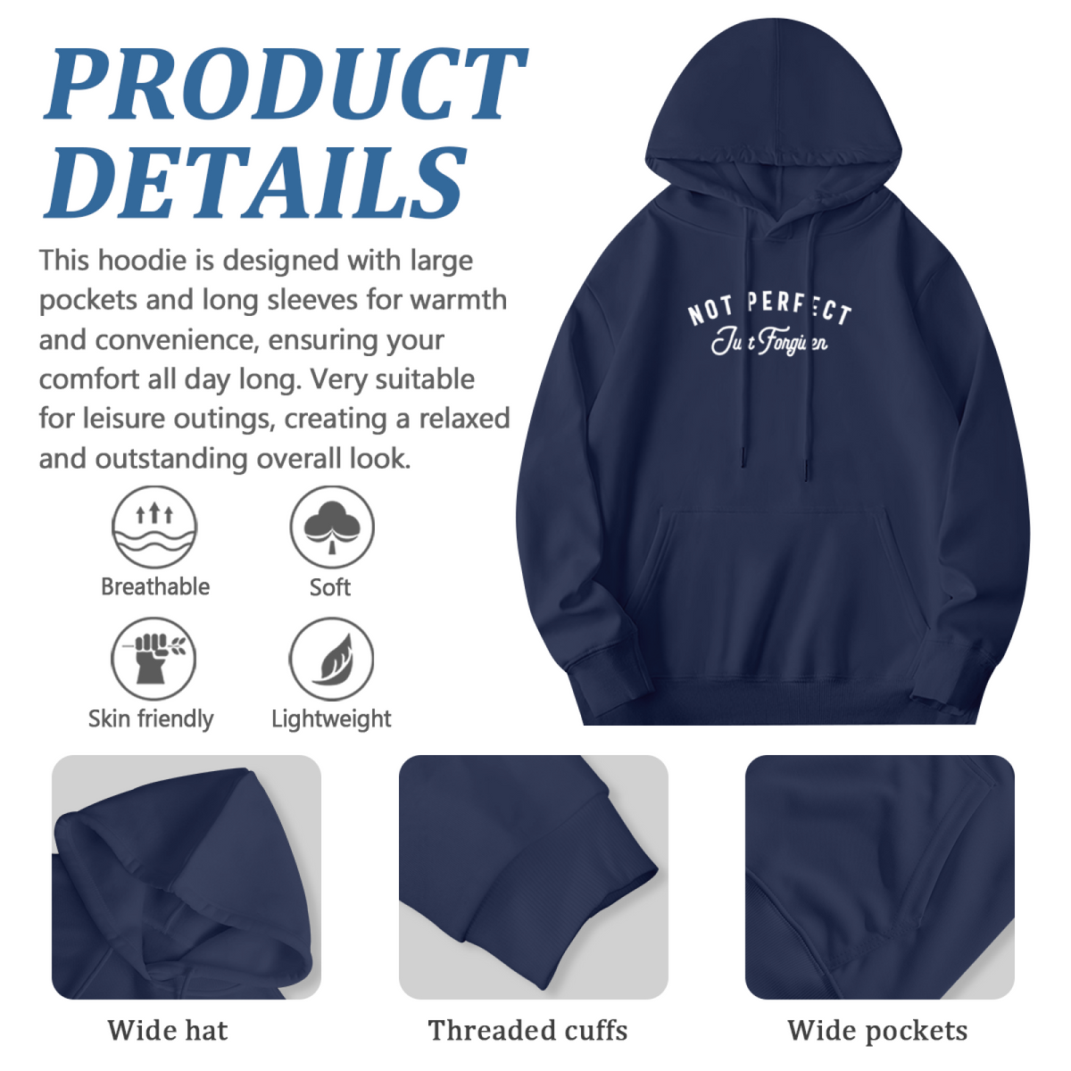 Not Perfect Hoodie