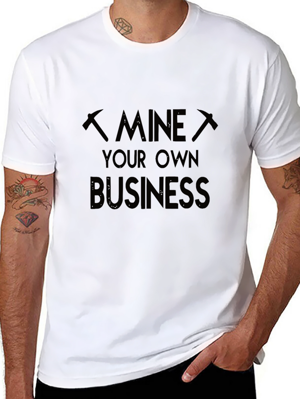 Mine Your Own Business Graphic T-Shirt
