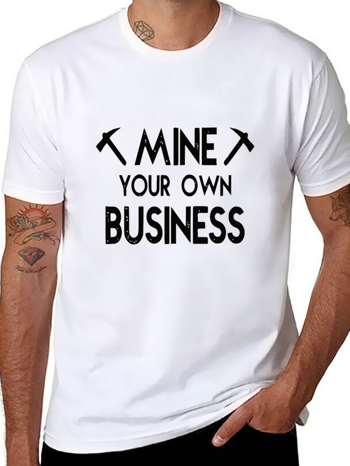 Mine Your Own Business Graphic T-Shirt