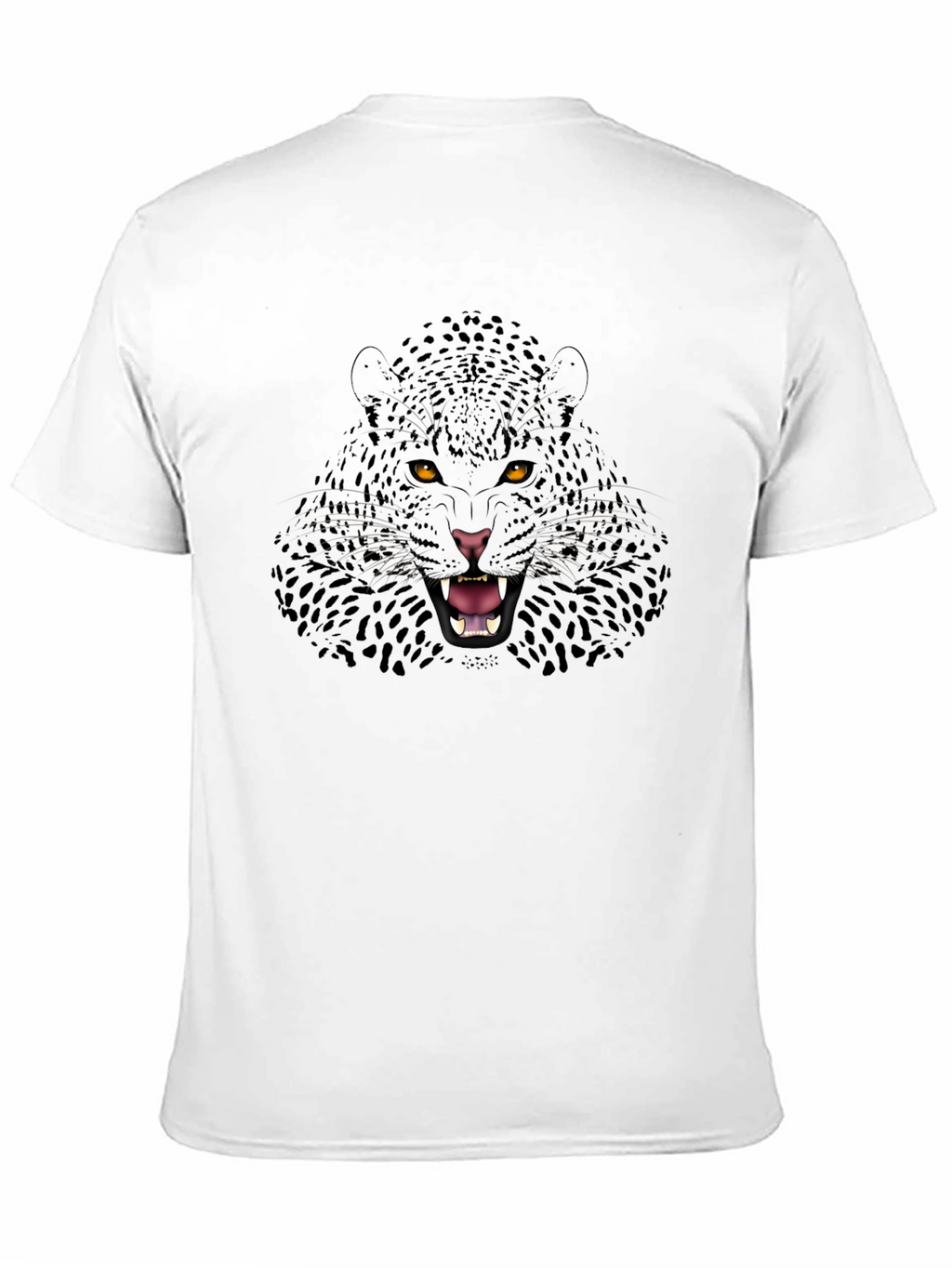 Black Panther Graphic Print Mens T-Shirt