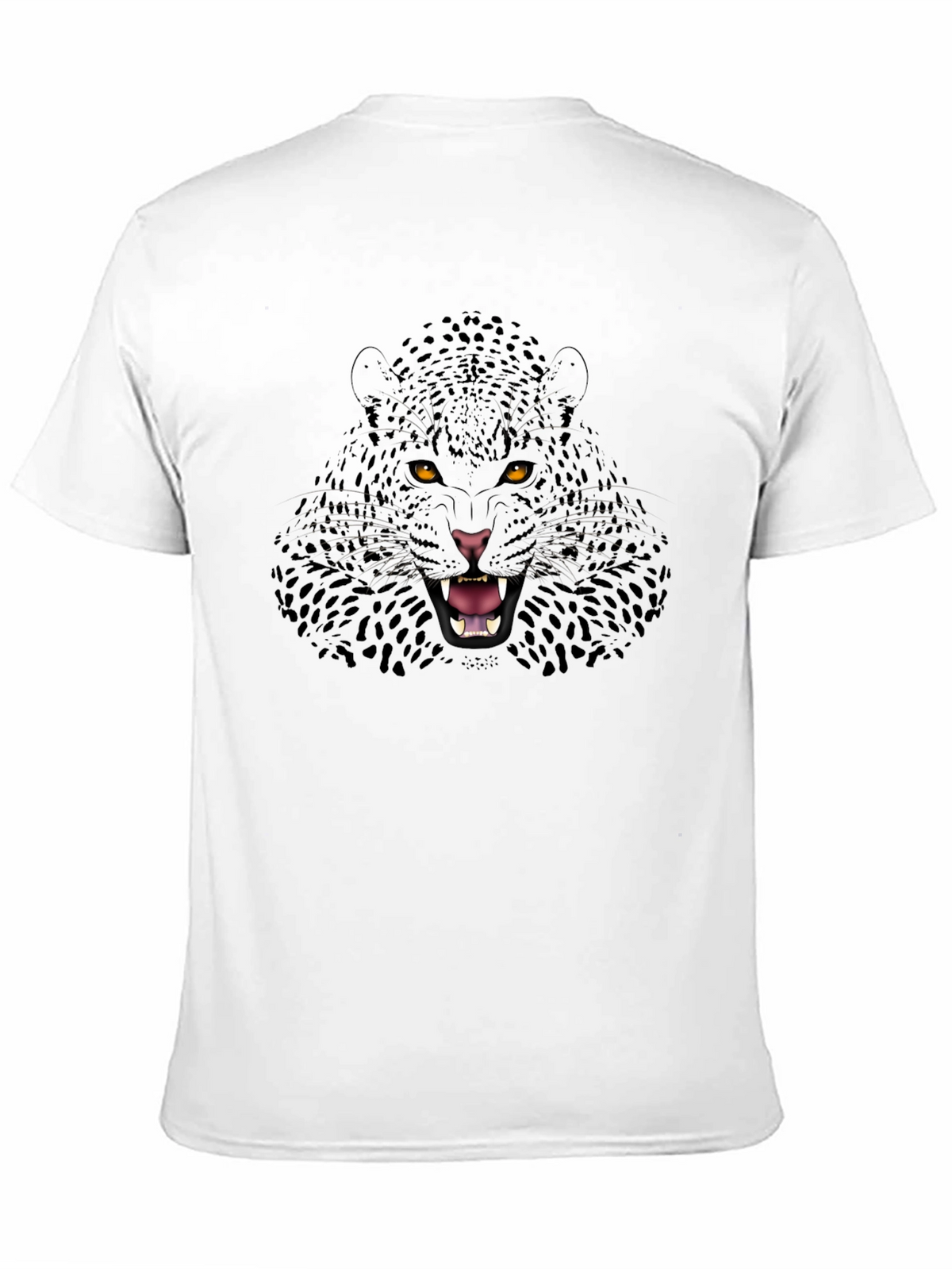 Black Panther Graphic Print Mens T-Shirt
