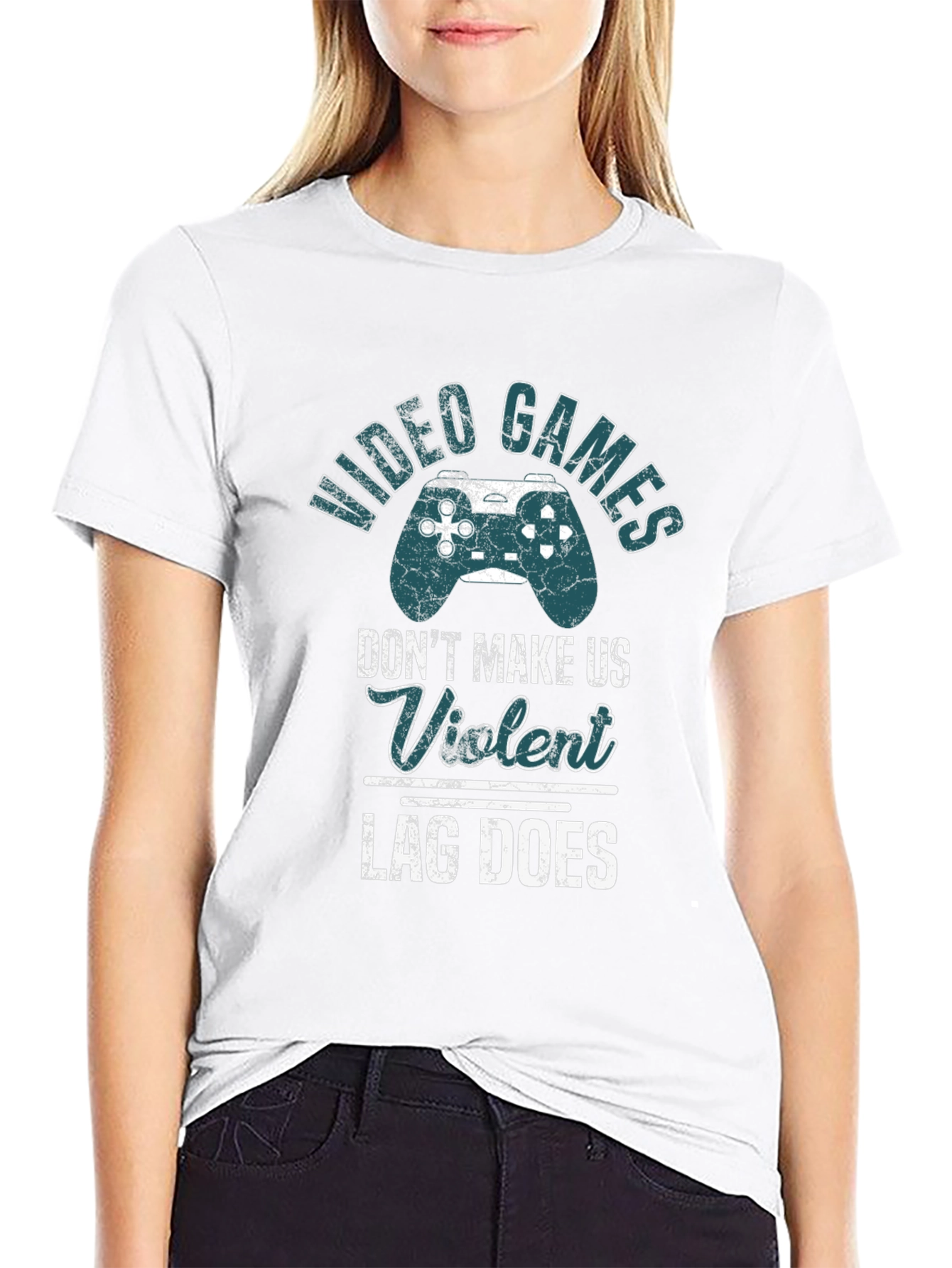 Video Games Lag Does Graphic Tee Shirt