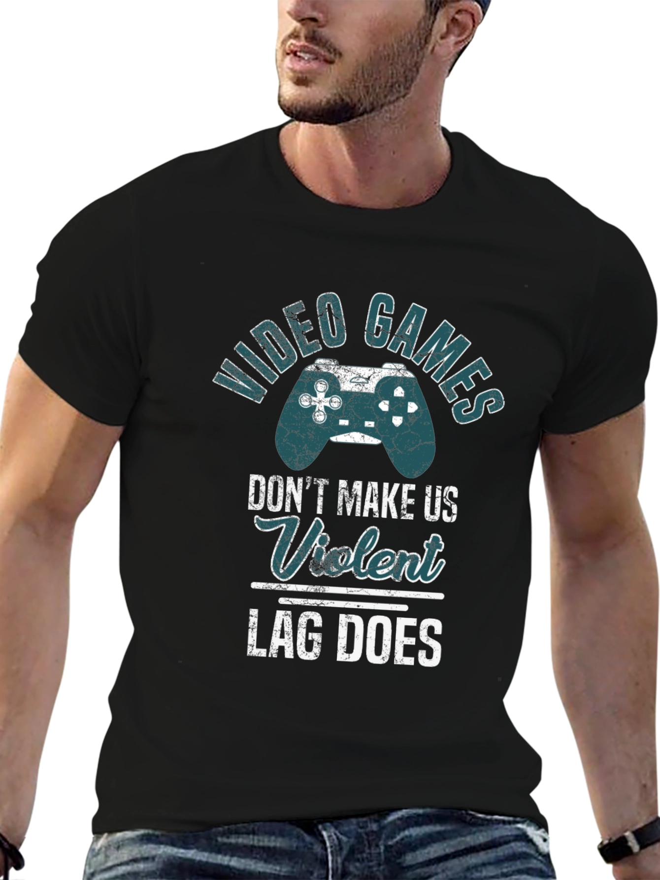 Video Games Lag Does Graphic Tee Shirt