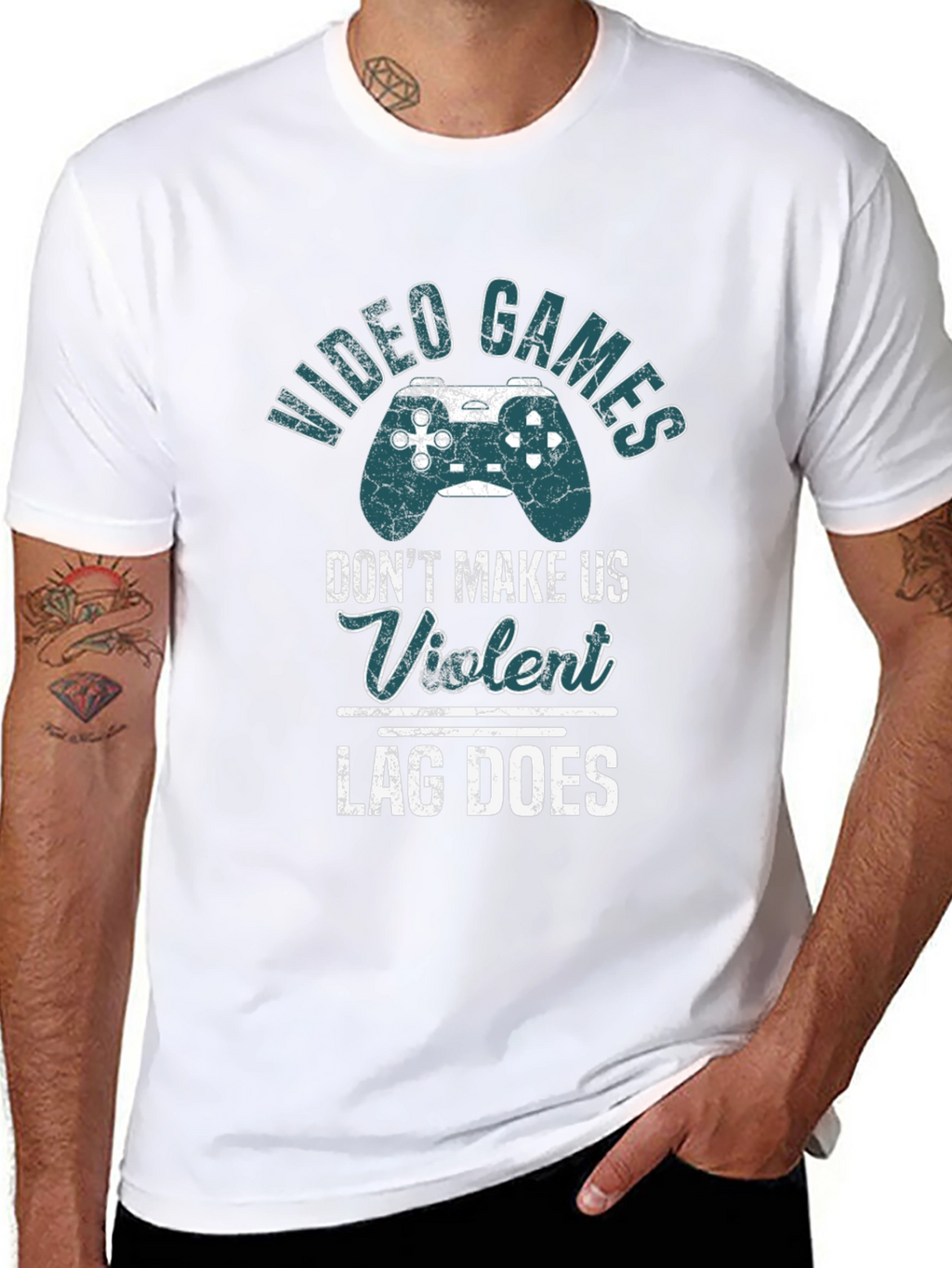 Video Games Lag Does Graphic Tee Shirt