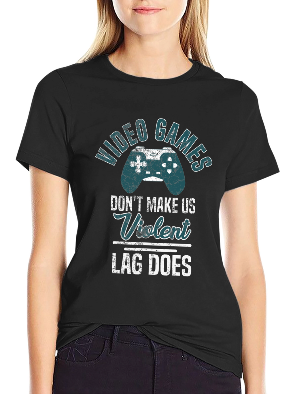Video Games Lag Does Graphic Tee Shirt