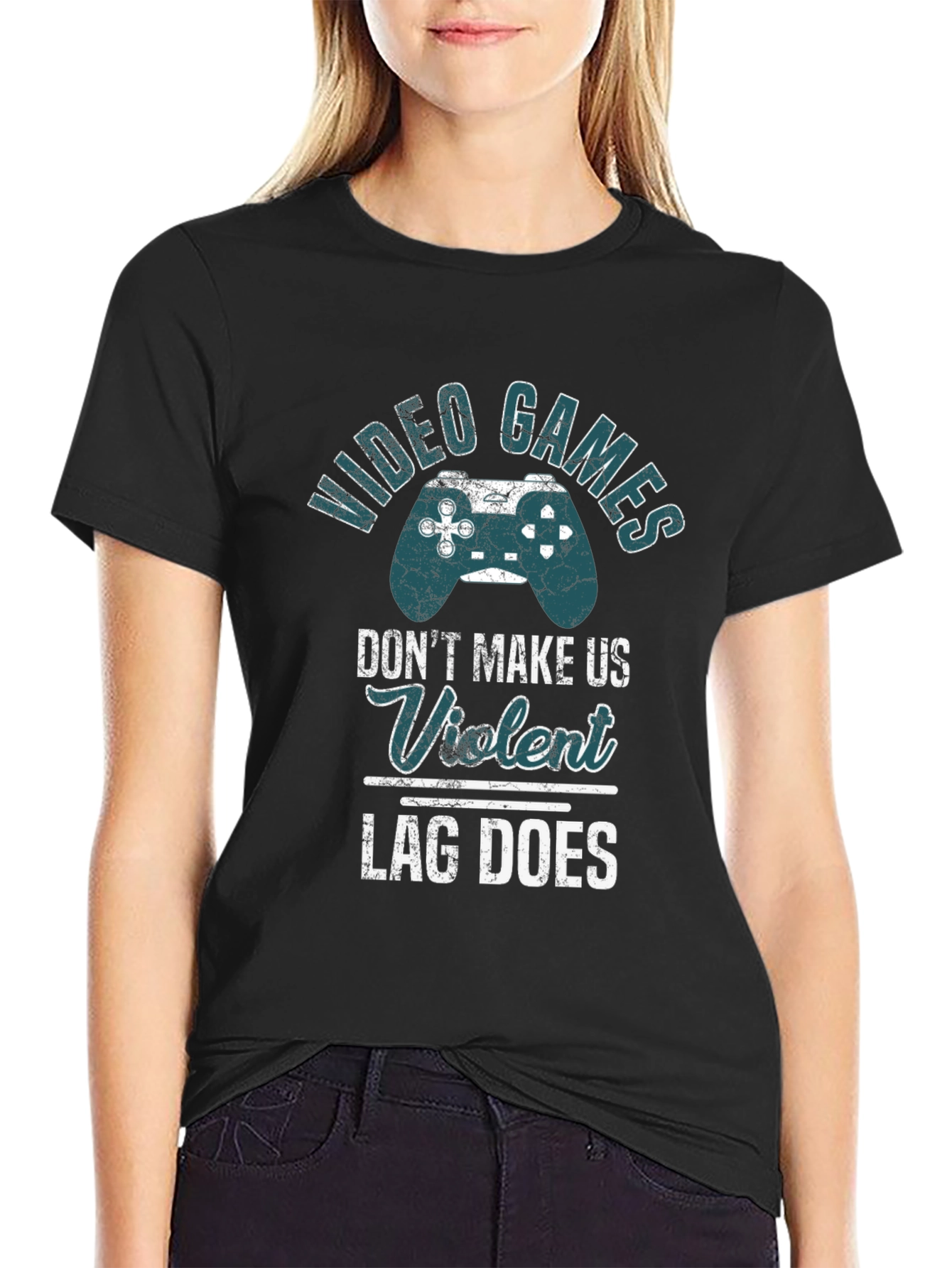 Video Games Lag Does Graphic Tee Shirt