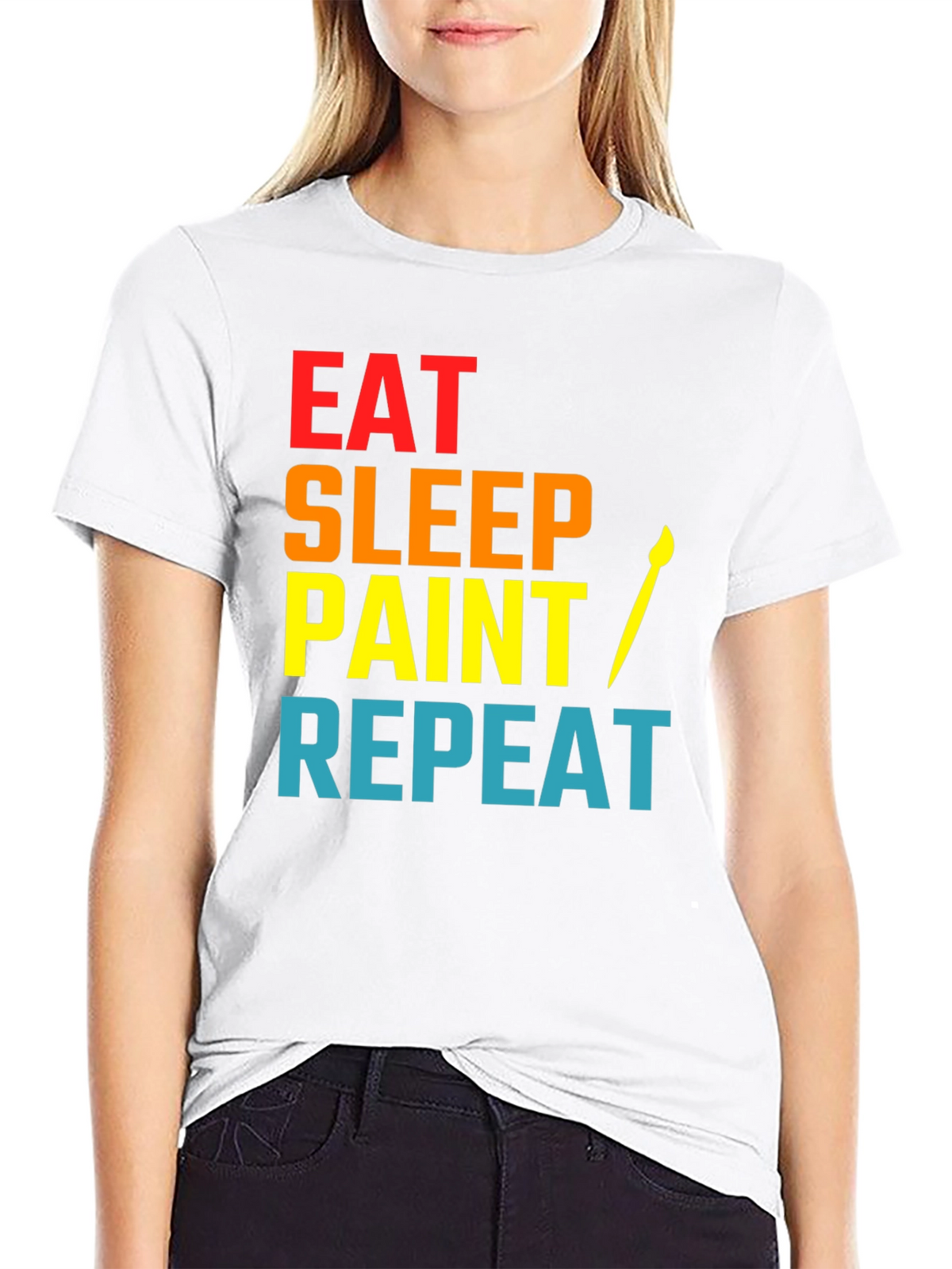 Eat Sleep Paint Repeat T-Shirt