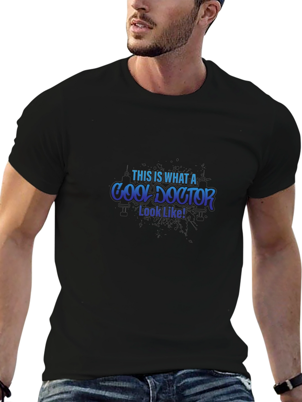 Cool Doctor Graphic T-Shirt
