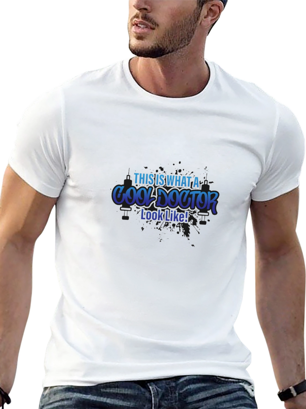 Cool Doctor Graphic T-Shirt