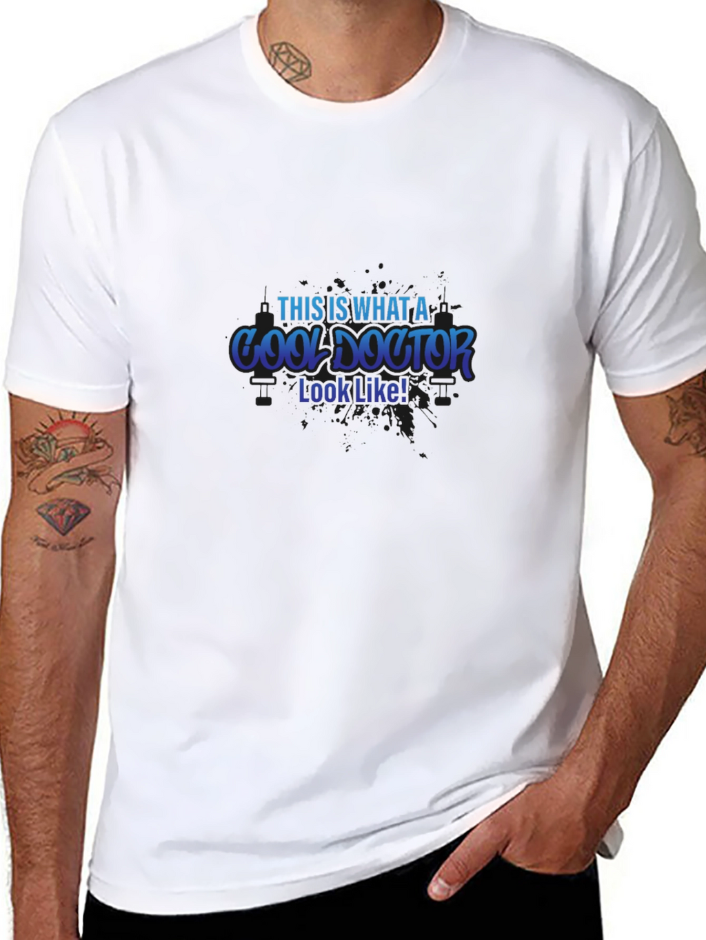 Cool Doctor Graphic T-Shirt