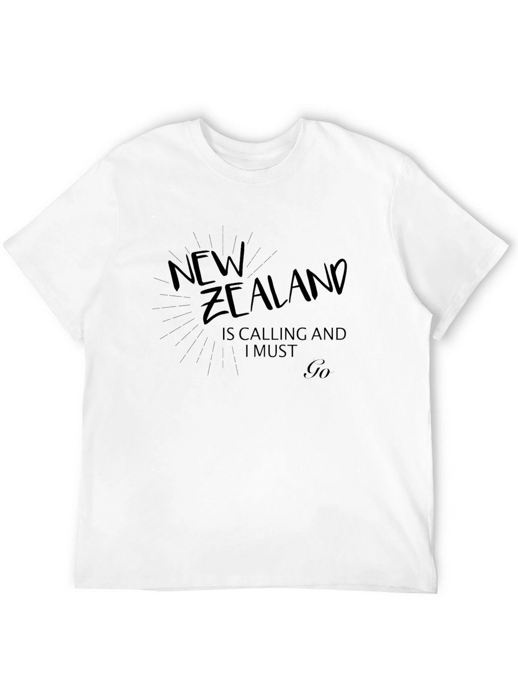 New Zealand Calling Tee - Must Go T-Shirt
