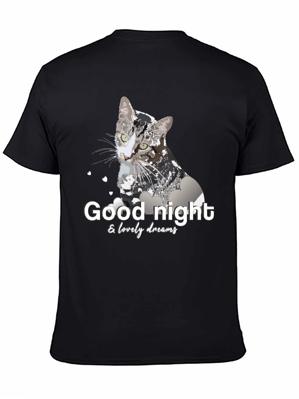 Good Night Cat T-Shirt