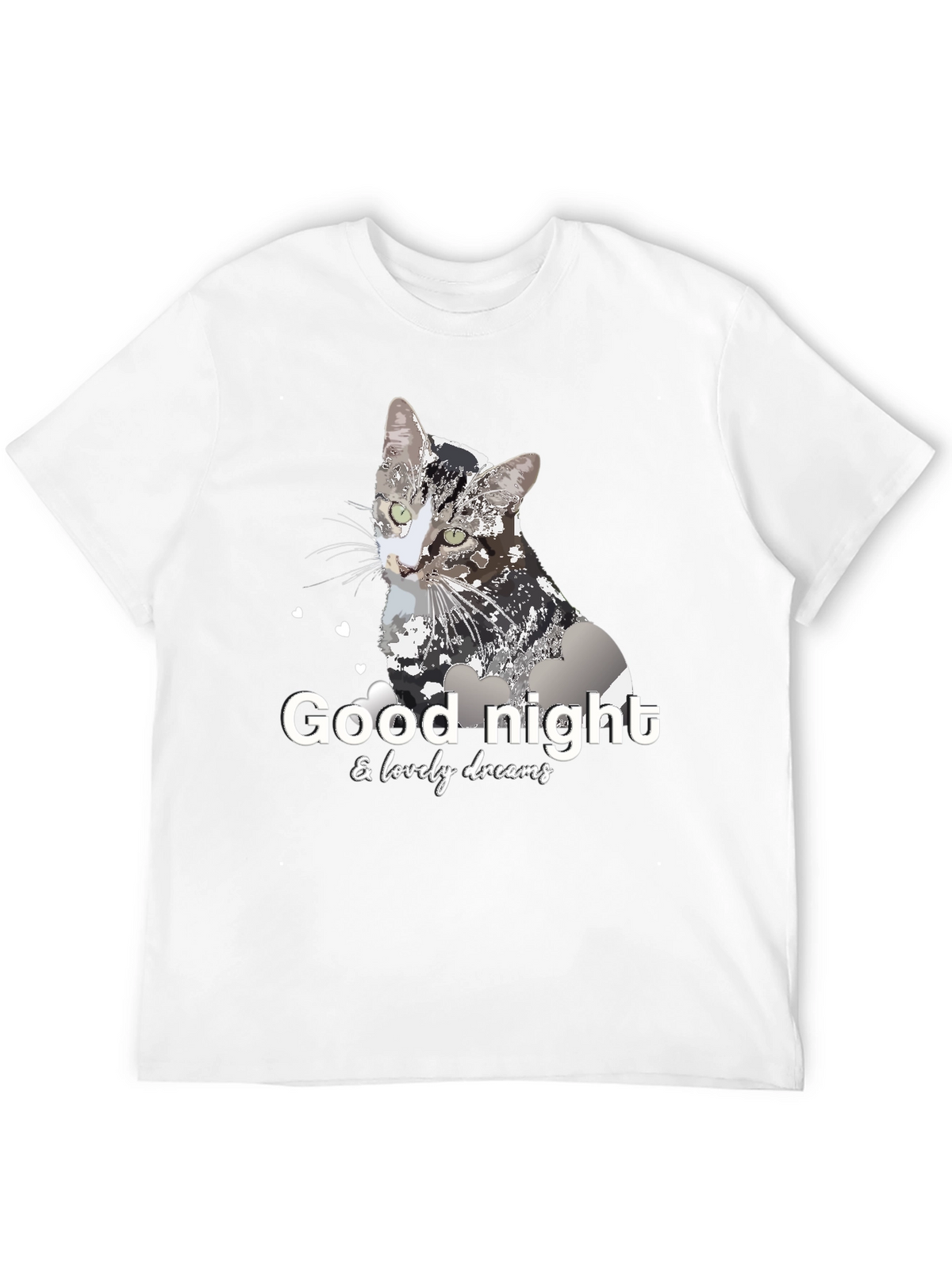 Good Night Cat T-Shirt