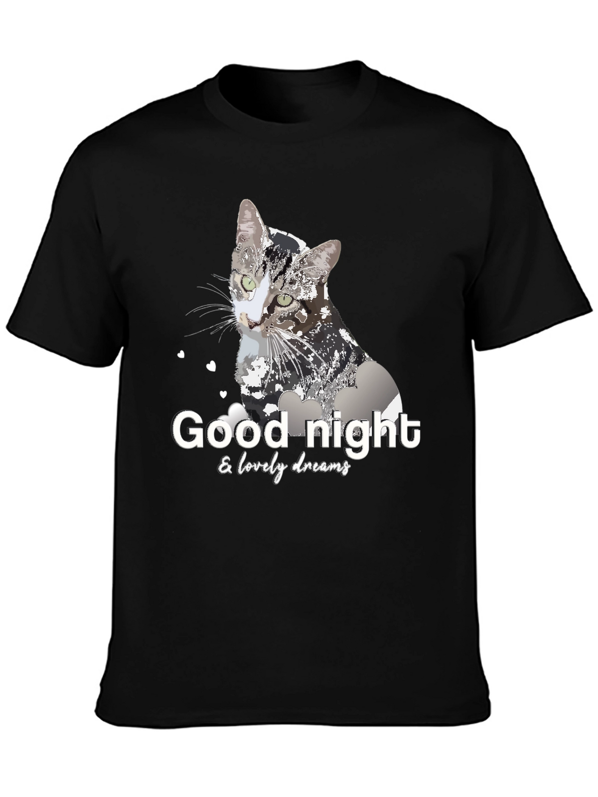 Good Night Cat T-Shirt