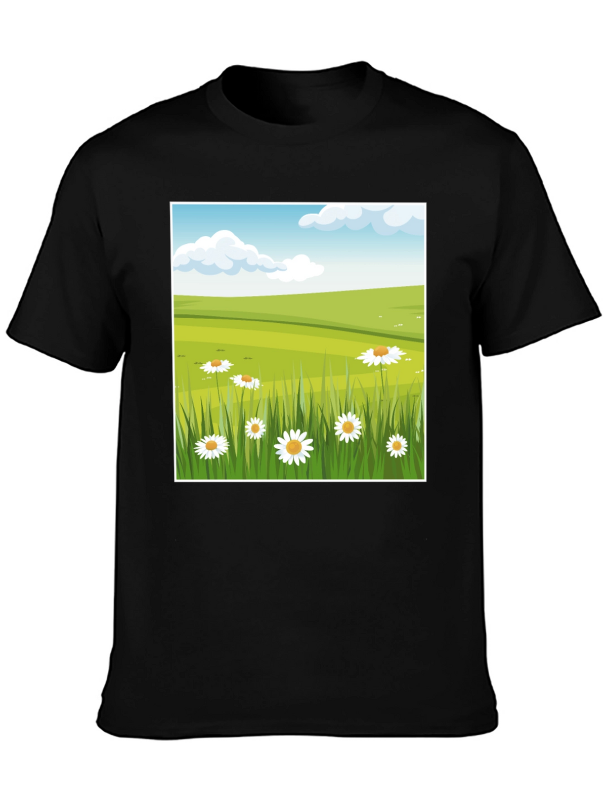Meadow Scene Graphic Tee